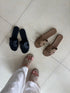 Summer H Shape Oran Slid On Flat